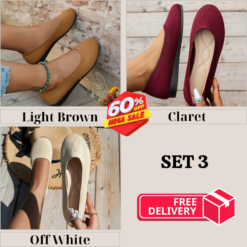 🎉Special Offer - Limited Stock 50% OFF🔥 Women's Spring Summer Flat Shoes Round Toe,Comfortable